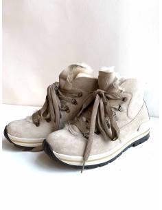 Women's boots for extreme cold in genuine sheepskin - Olang rosa