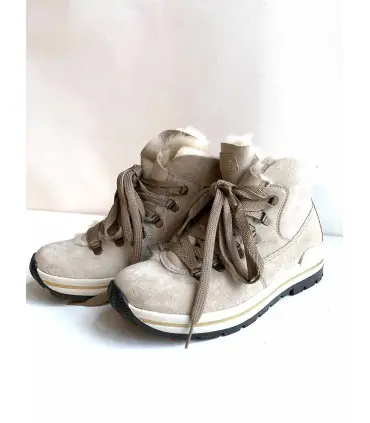 Women's boots for extreme cold in genuine sheepskin - Olang rosa