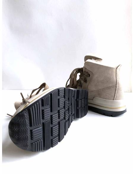 Botas de mujer para el frío extremo en auténtica piel de oveja - Olang Rosa