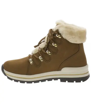 Women's winter sheepskin boots Olang Gufo mocha