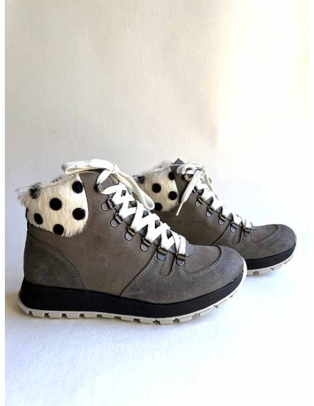 copy of Women's snow boot hydro repellent natural York leather upper Olang Meribel
