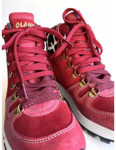 copy of Women's snow boot hydro repellent natural York leather upper Olang Meribel