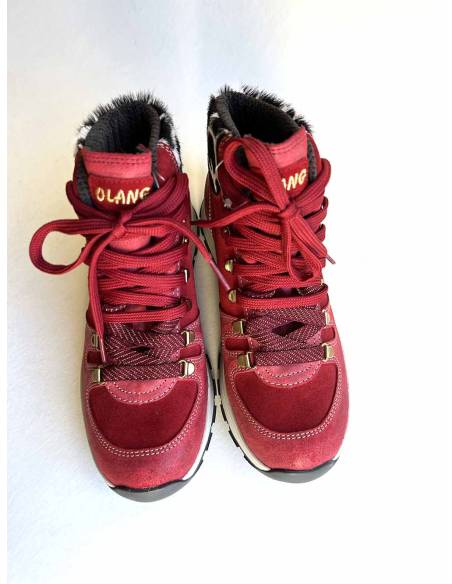 copy of Women's snow boot hydro repellent natural York leather upper Olang Meribel