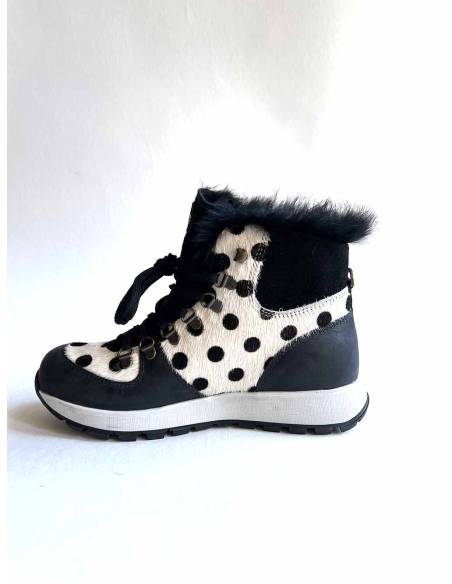 copy of Women's snow boot hydro repellent natural York leather upper Olang Meribel