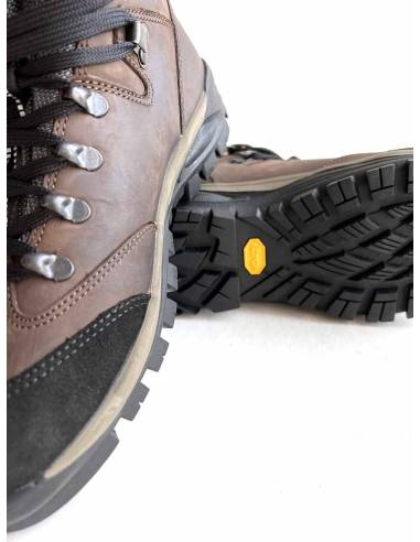 Men's snow boot hydro repellent natural York leather upper