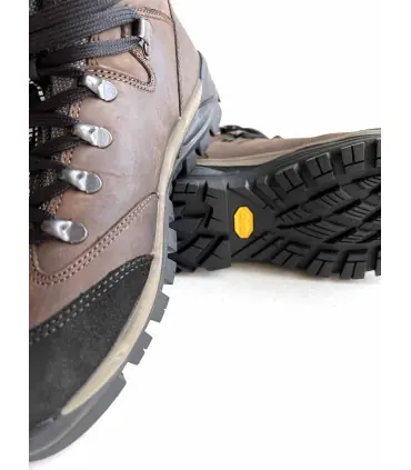 Men's snow boot hydro repellent natural York leather upper