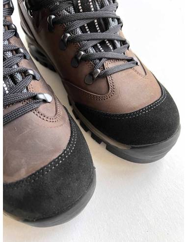 Botas cortos de hombre en  hidro repelente cuero natural York