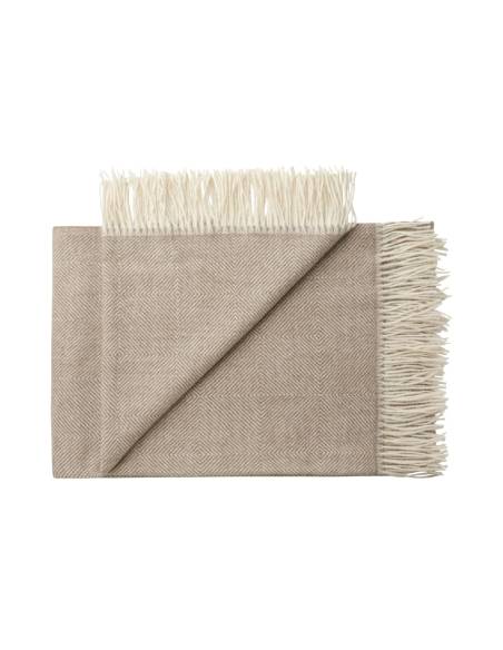 Plaids pure laine Baby ALPAGA rayures ou chevrons