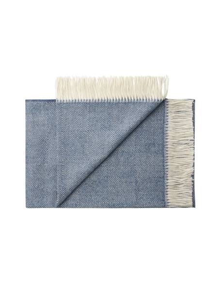 Plaids pure laine Baby ALPAGA rayures ou chevrons