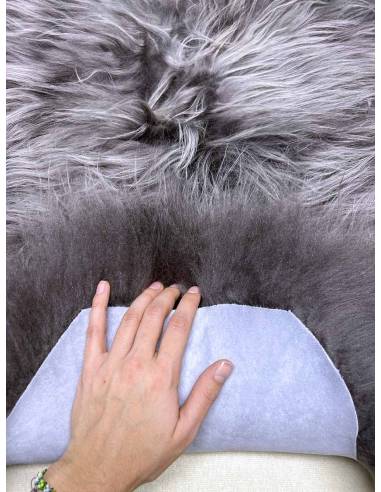 Large decoration Sheepskins long wool