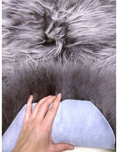 Large decoration Sheepskins long wool