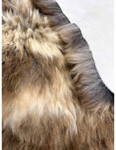 Peau de mouton véritable de décoration interieur nordique fourrure islandaise tapis 