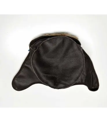 Nordic Chapkas Genuine sheepkin leather brown