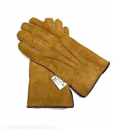 Luxuriöse Lammfell Handschuhe