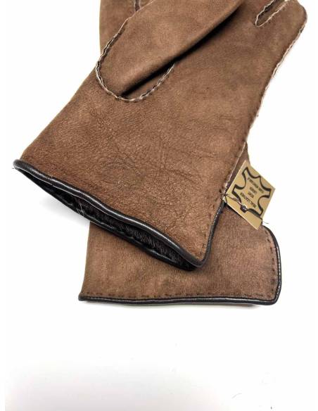 Luxuriöse Lammfell Handschuhe