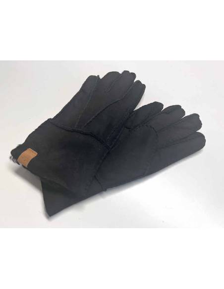Guantes de piel de cordero genuino