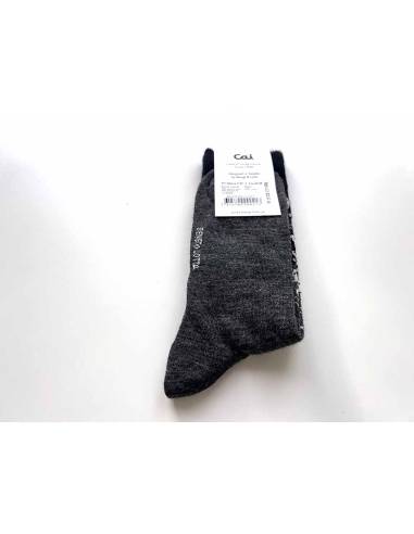 Chaussettes jardin créateurs laine mérinos fantaisie
