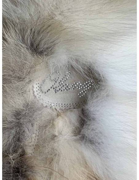 Ethnic white fur women’s boots - Olang ARTIK T38