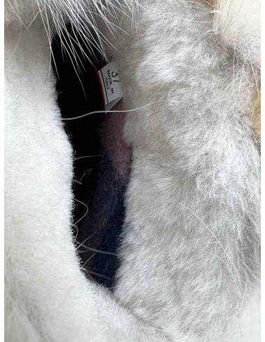 Ethnic white fur women’s boots - Olang ARTIK T38