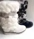 Ethnic leather and fur boots for women Olang ARTIK Luxe