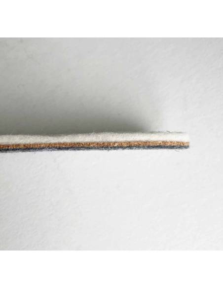 warme und flexible Wollsohle