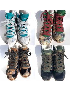 Bottines femme en cuir et peau véritable Olang Lima 2