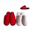 Frauen Lammfell Pantoffeln für rot oder weiß - thermotherapie