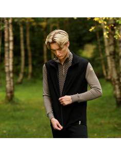 Men's merinowool sport Jacket black