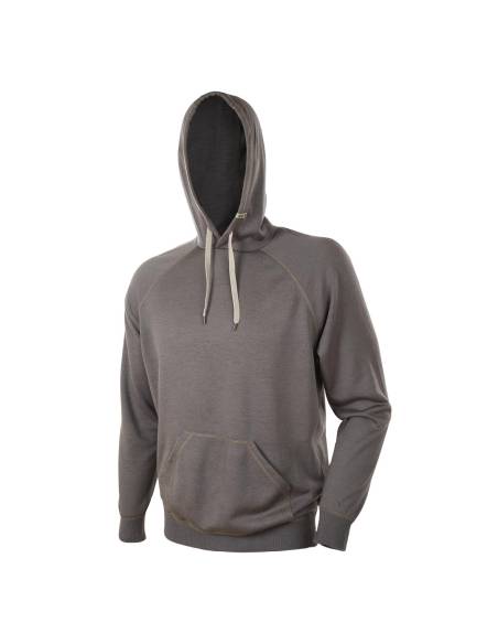 Sweatshirt à capuche unisexe pure laine mérinos 