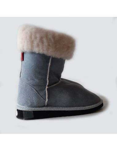 Bottes femme en peau d'agneau véritable