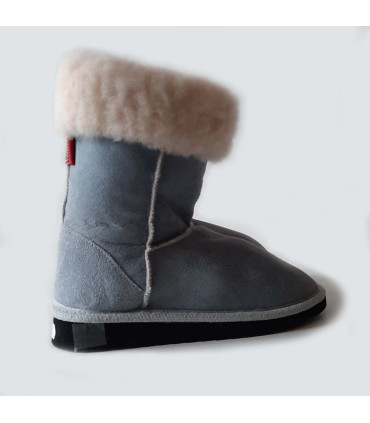 Bottes femme en peau d'agneau véritable