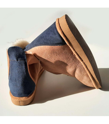 Nordic  slippers in guenuine lambskin