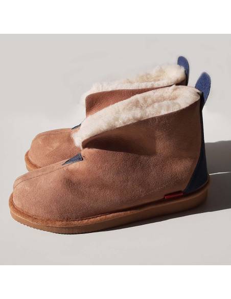 Nordic  slippers in guenuine lambskin