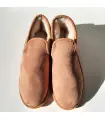 Warm lambskin slippers for men and women