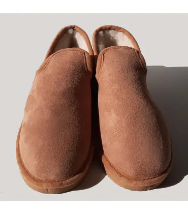 Nordic  slippers in guenuine lambskin