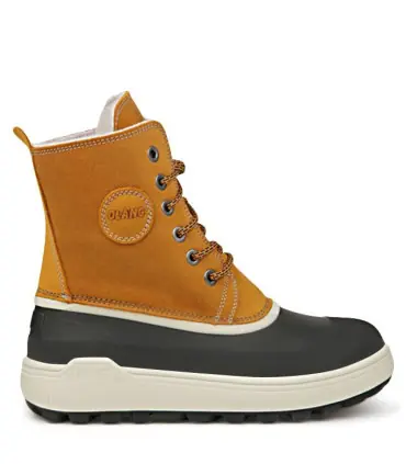 Bottes grands froids en cuir jaune hydrofuge femme - Olang Calgary