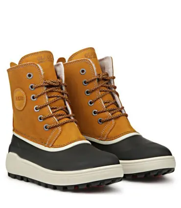 Women's snow boot hydro repellent natural York leather upper Olang Meribel