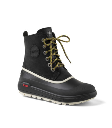 Women's snow boot hydro repellent natural York leather upper Olang Meribel