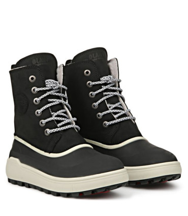 Women's snow boot hydro repellent natural York leather upper Olang Meribel