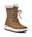 Women's winter boots in waterproof leather with wool lining - Olang HUPA