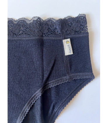 Women's Brief in pure merino wool