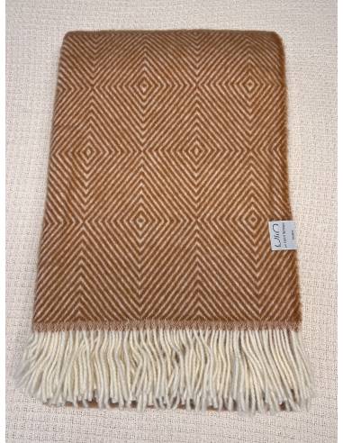 Throws herringbone in pure Virgin wool 140 x 240 cm