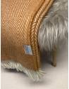 Plaid chevron pure laine vierge scandinave