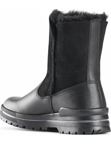 Women shearling and hydro suede leather winter boots - Olang DEBORA