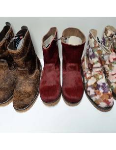 Warm women's boots in leather and real sheepskin Olang Lima 1