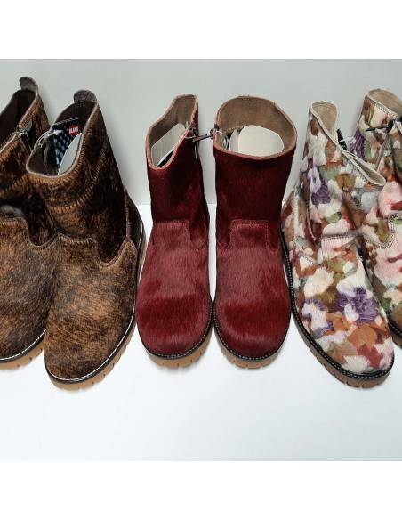 Warm women's boots in leather and real sheepskin Olang Lima 1
