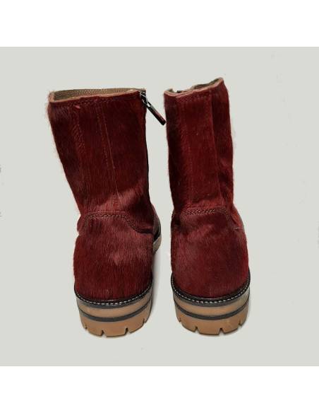 Warm women's boots in leather and real sheepskin Olang Lima 1