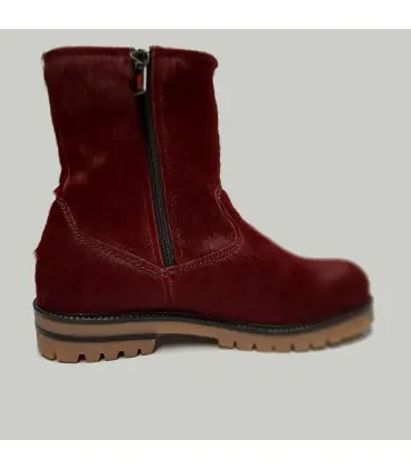 Warm women's boots in leather and real sheepskin Olang Lima 1