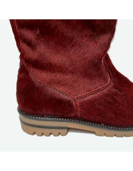 Warm women's boots in leather and real sheepskin Olang Lima 1