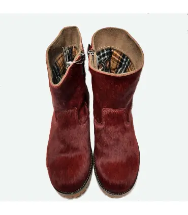 Warm women's boots in leather and real sheepskin Olang Lima 1